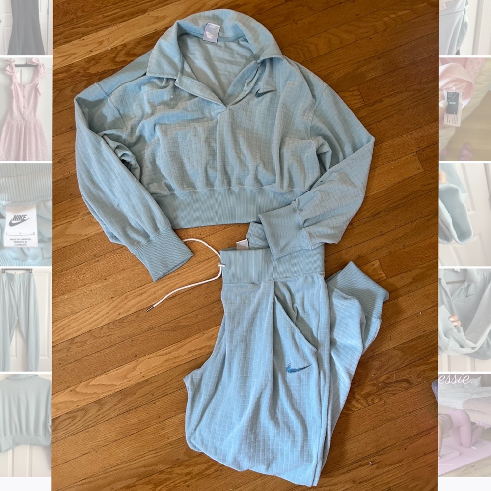 Nike Sky Blue Lounge Set